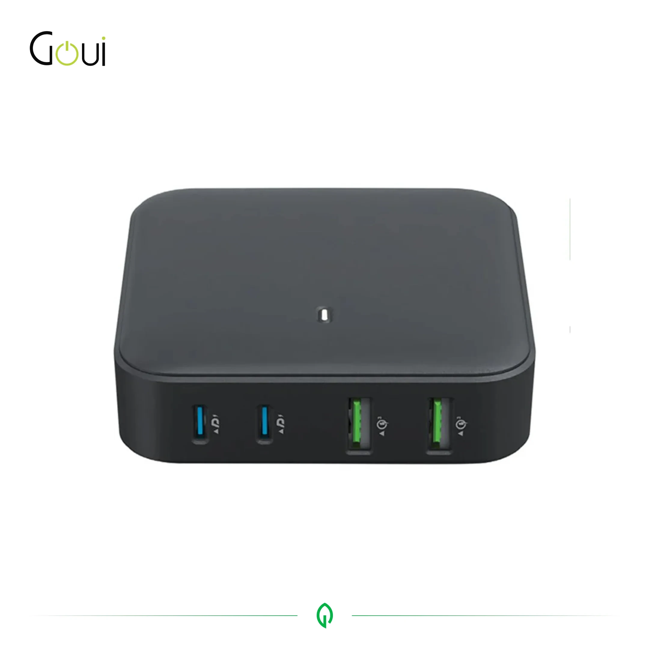 Goui GAN Chargeur de bureau 100W USB-C PD Rapide